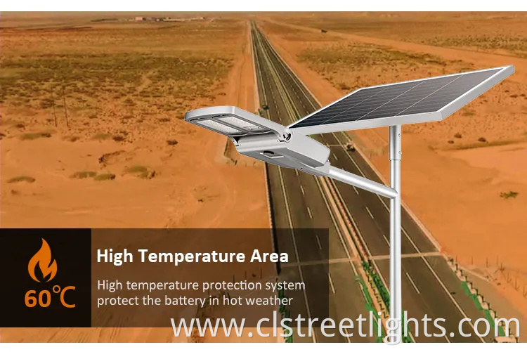 Outdoor Waterproof Integrated All in Two 100W 200W 300W 500W Solar Street Light with Solar Panel for Street